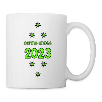 HAPPY NEW YEAR. SAINT SYLVESTER. NEW YEAR - Mug - white - Right