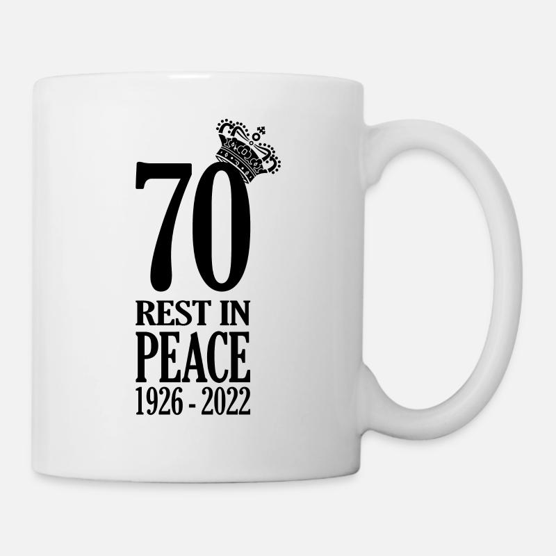 RIP Reine Elizabeth - Mug blanc - blanc