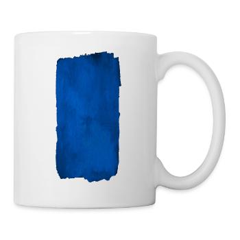 Blue Area / Background - COLOR - Mug - white - Right