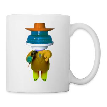 70' Disco Mann - Tasse - Weiß - Rechts