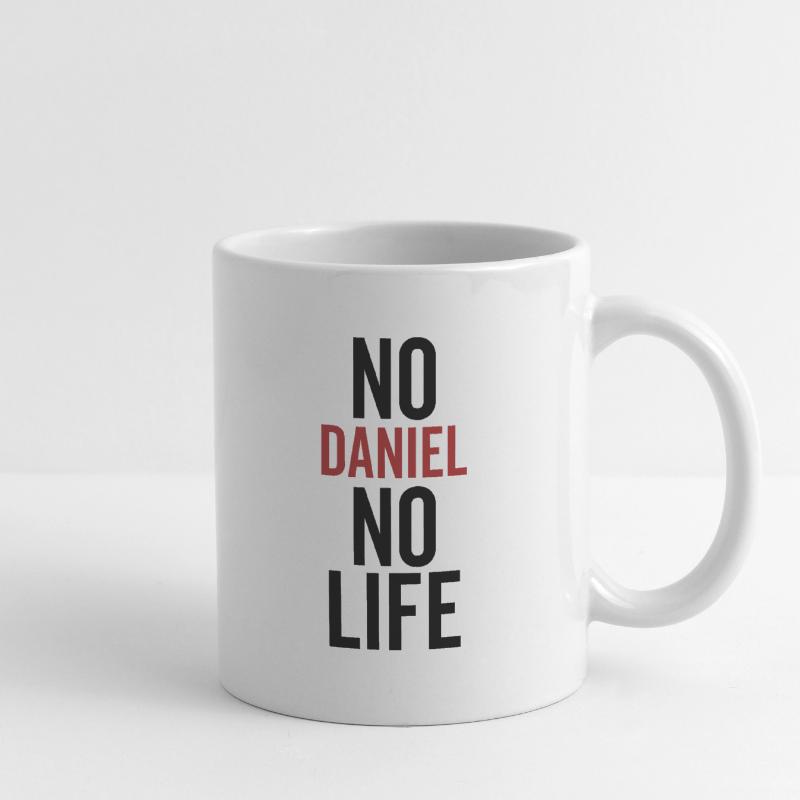 Pas de Daniel Pas de vie Mug blanc