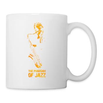 The Pharoah of Jazz - Mug - white - Right