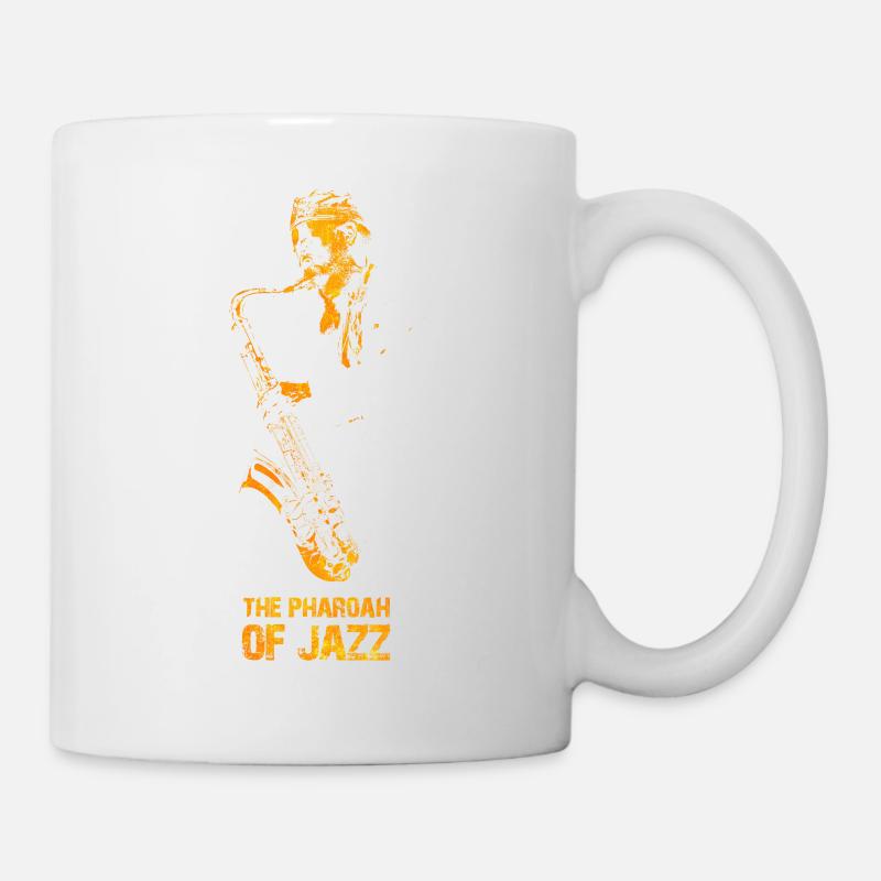 Le Pharaon du Jazz - Mug blanc - blanc