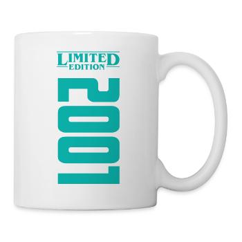 2001 Limited Edition Birthday Design - Mug - white - Right