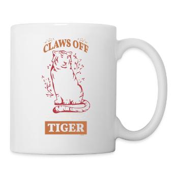 mein Tiger ist eine starke und stolze Katze - Tasse - Weiß - Rechts
