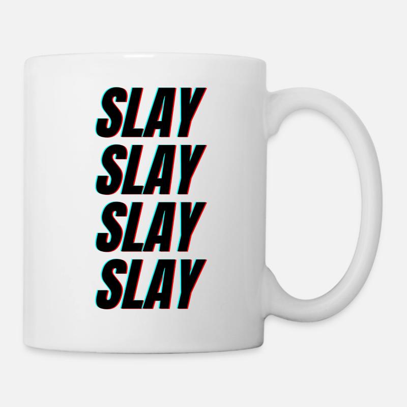 Slay3D - Mug blanc - blanc