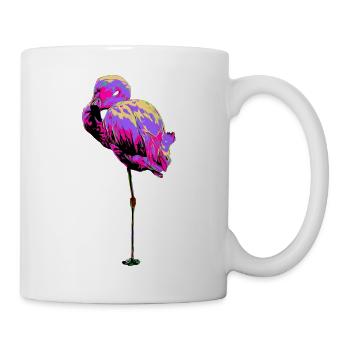 Flamand - Mug blanc - blanc - Droite