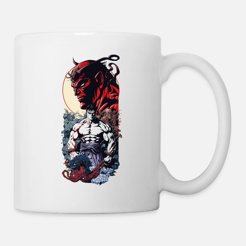 Held der Elemente - Tasse - Weiß