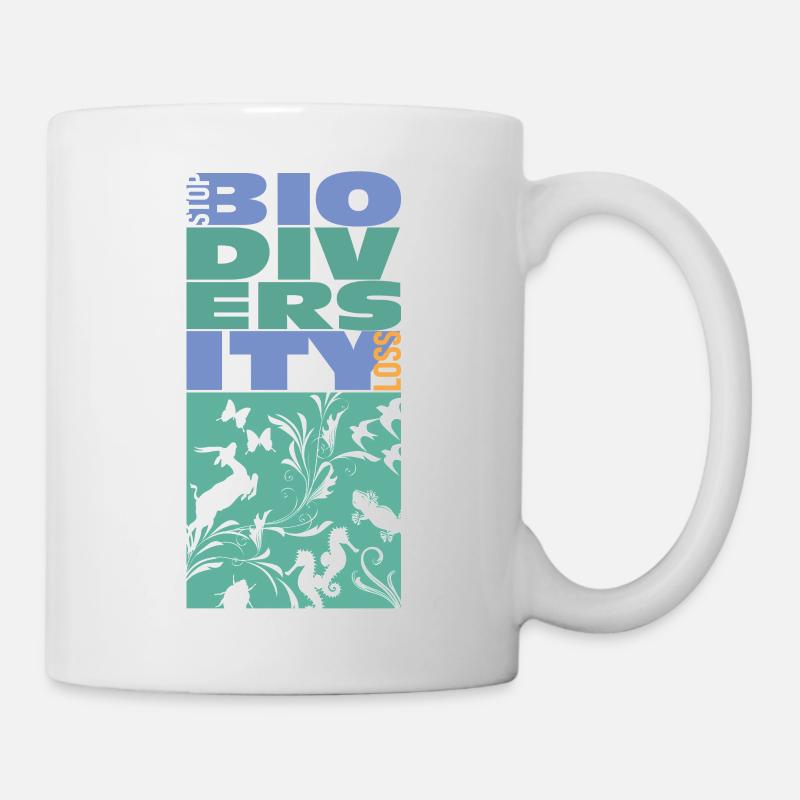 Stop Biodiversity loss - Tasse - Weiß