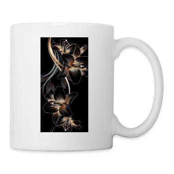 FLEUR - Mug blanc - blanc - Droite