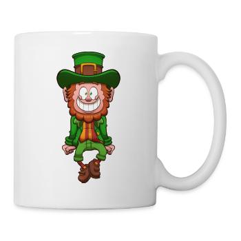 Tanzender Kobold - Tasse - Weiß - Rechts