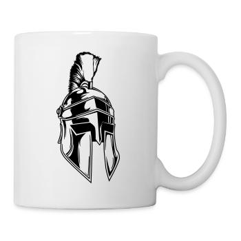 Sparta Helmet - Mug - white - Right