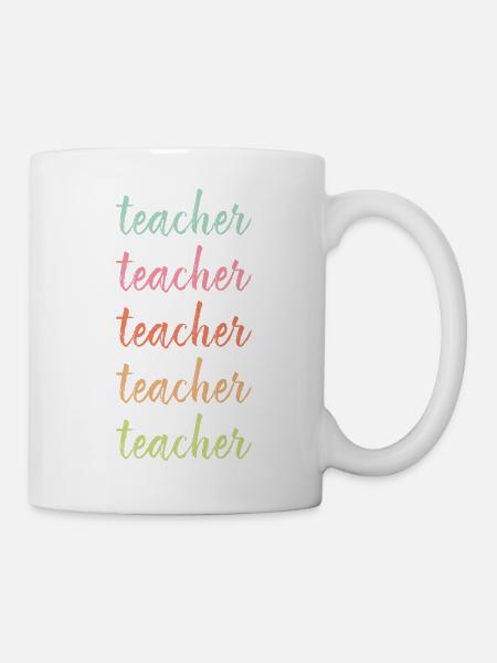 Teacher Teacher Teacher Teacher - Mug - white