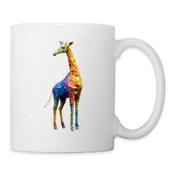 Colorful Origami Giraffe - Mug - white - Right
