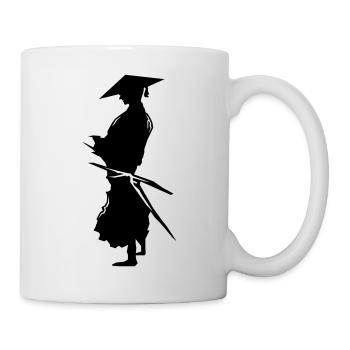 samouraï - Mug blanc - blanc - Droite