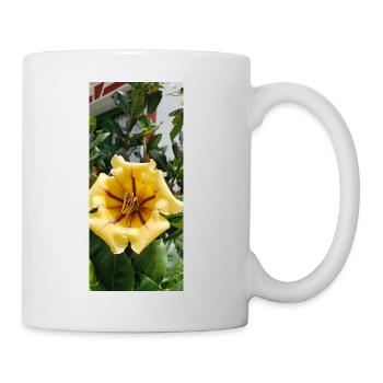 Beautiful yellow flower - Mug - white - Right