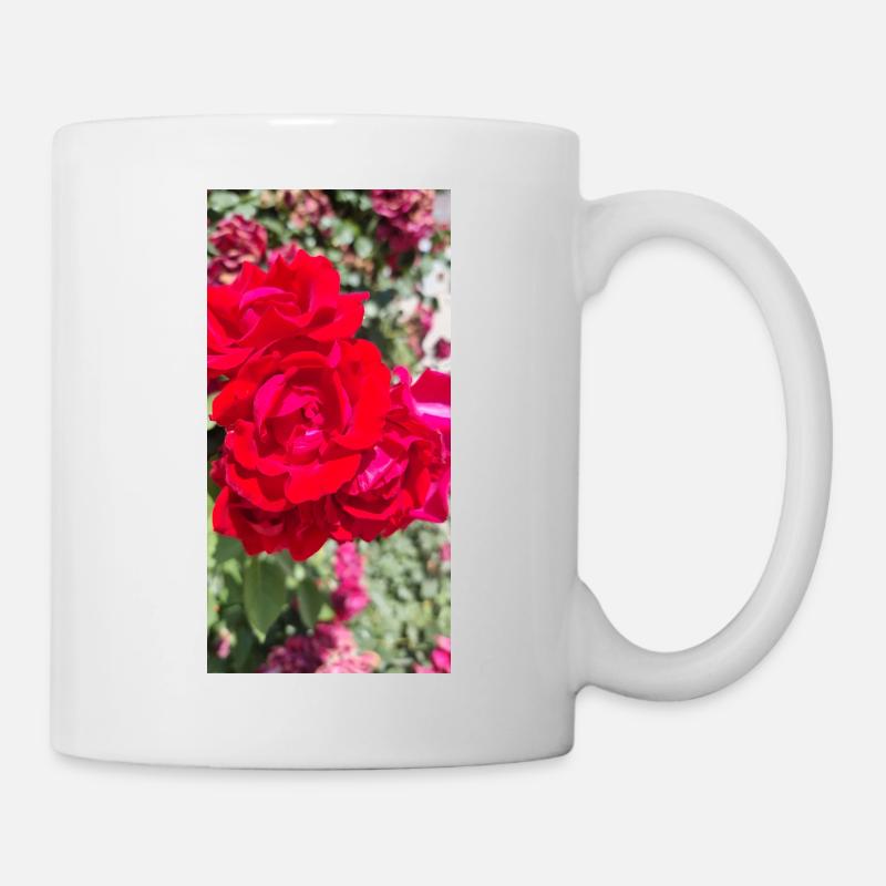 Red Rose - Tasse - Weiß