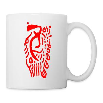 Tribal Mystical - Abstract - Mug - white - Right