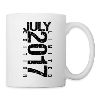 Birthday July 2017 July born in July 2017 - Mug - white - Right