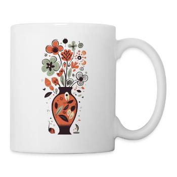 Flowers in Spring - Tasse - Weiß - Rechts
