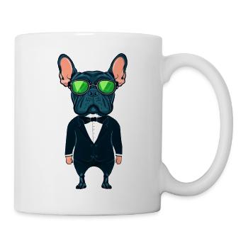 French Bulldog in Tuxedo - Mug - white - Right
