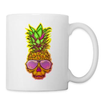 Skull Pineapple 1 - Mug - white - Right