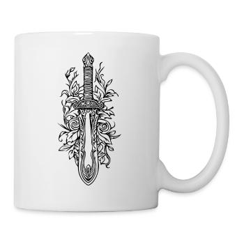 Knife Cutler Knife Lover - Mug - white - Right