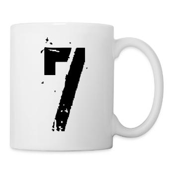7 Number 7 years - Mug - white - Right