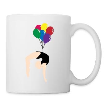 Balloon - Mug blanc - blanc - Droite