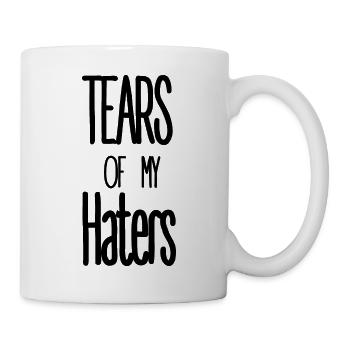 Tears of my Hater - Tasse - Weiß - Rechts