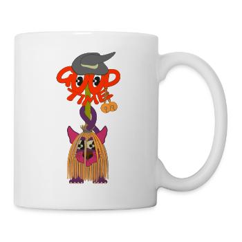 BON MOMENT - Mug blanc - blanc - Droite