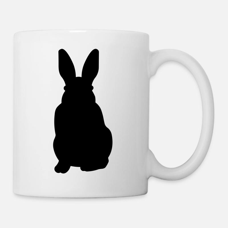 Kaninchen - Tasse - Weiß