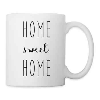 Trautes Heim, Glück allein - Tasse - Weiß - Rechts