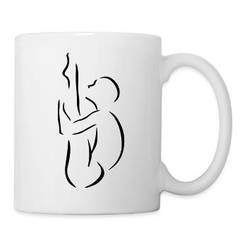 Artistic Diver - Mug - white - Right