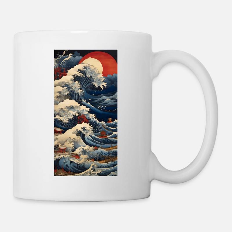Waves and sea - Mug - white