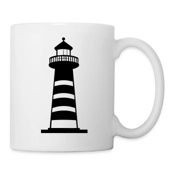 Phare - Mug blanc - blanc - Droite
