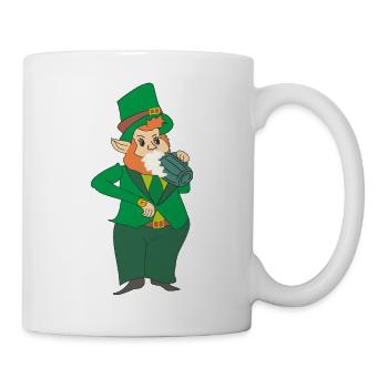 Fête de la Saint-Patrick - Mug blanc - blanc - Droite