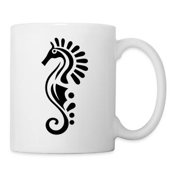 Sea horse - Mug - white - Right