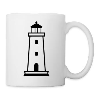 Phare - Mug blanc - blanc - Droite