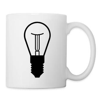 Blase - Tasse - Weiß - Rechts