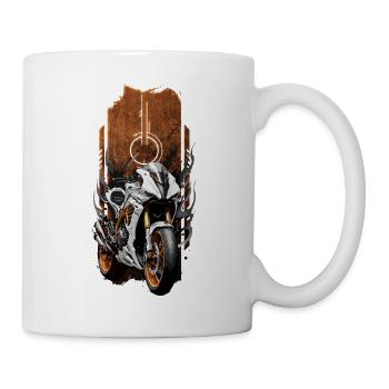 Velocity Rush: Racing Bike Design - Mug - white - Right