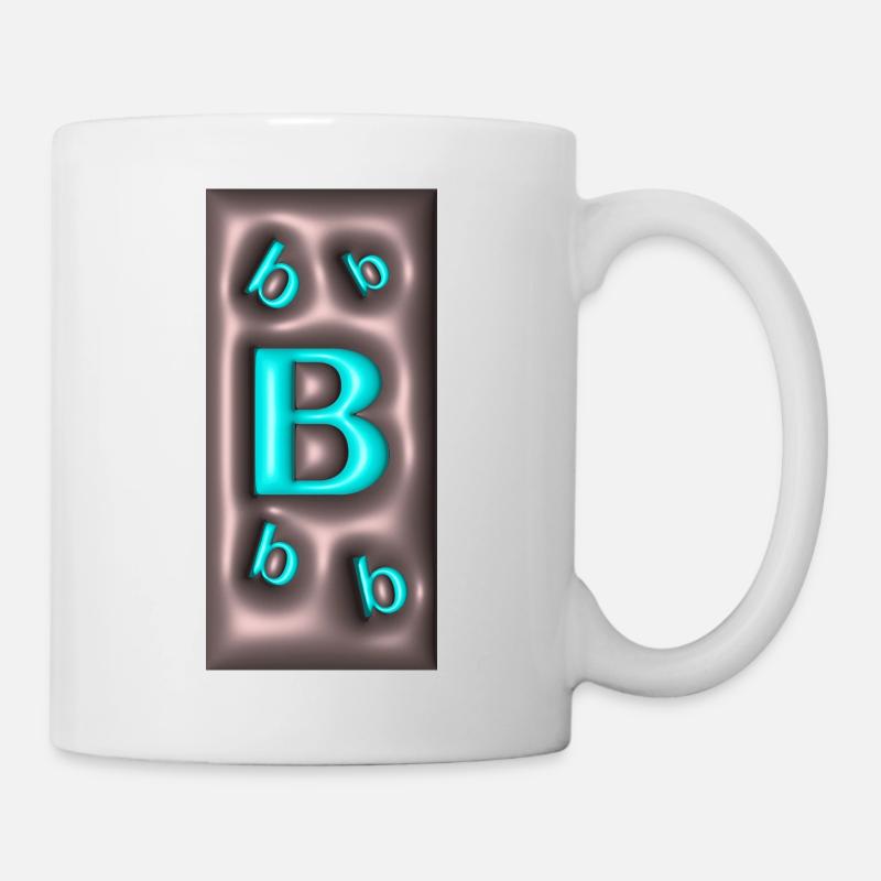 b - Tasse - Weiß