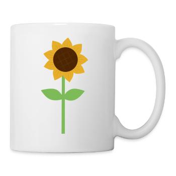 Tournesol - Mug blanc - blanc - Droite