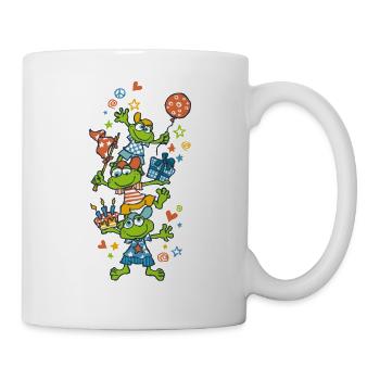 Frog Party - Mug - white - Right