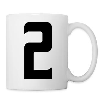 2 - Tasse - Weiß - Rechts