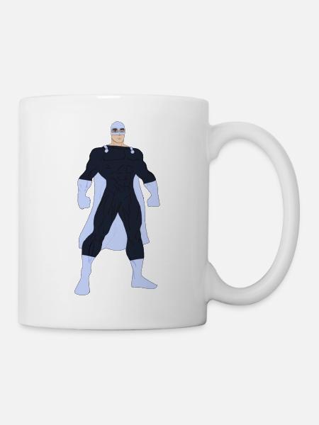 Be a Superhero! Be brave! - Mug - white
