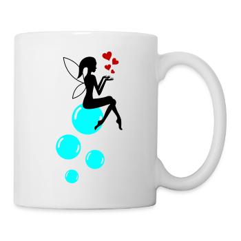 Bulles de savon de fée 02 - Mug blanc - blanc - Droite