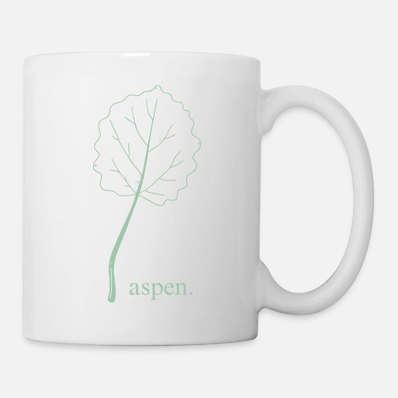 Aspen. - Mug - white