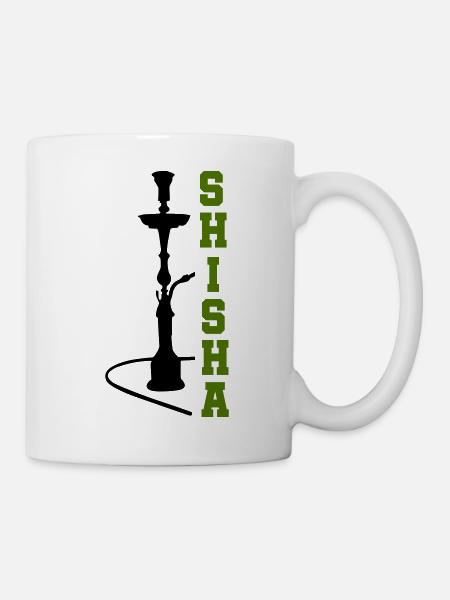 shisha - Tasse - Weiß