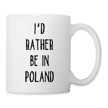 Je préfère être en Pologne - Polen - Polska - Mug blanc - blanc - Droite